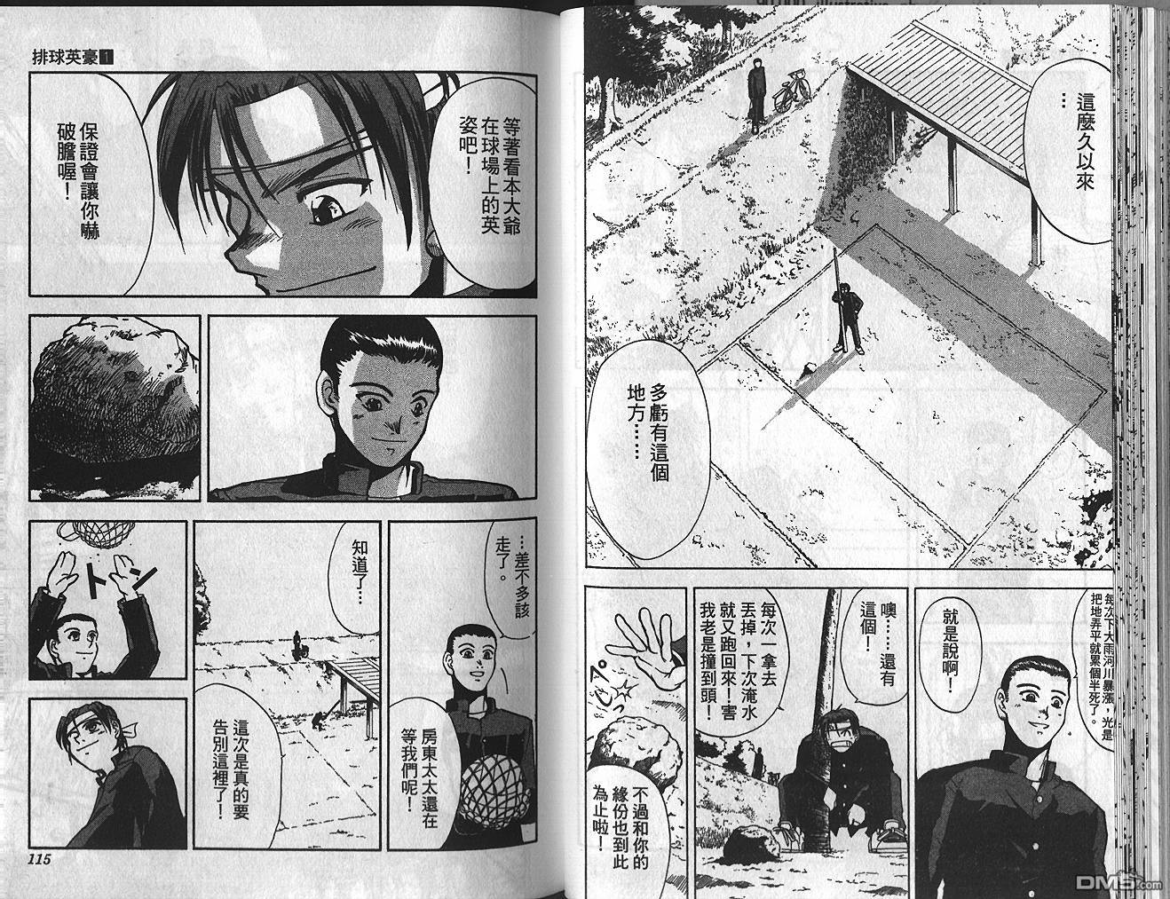 排球英豪 第1卷 第58页