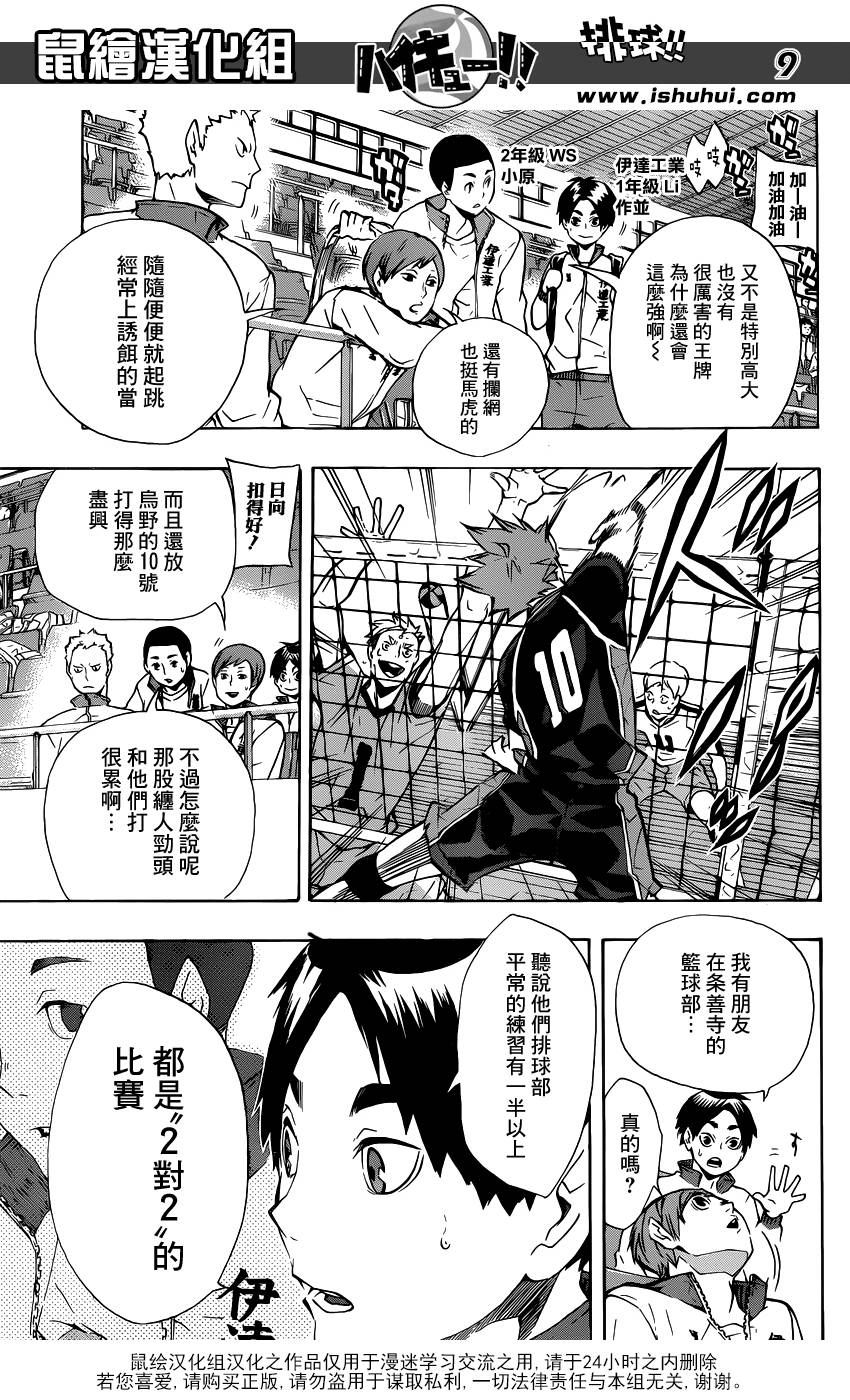 排球 第110话 第9页