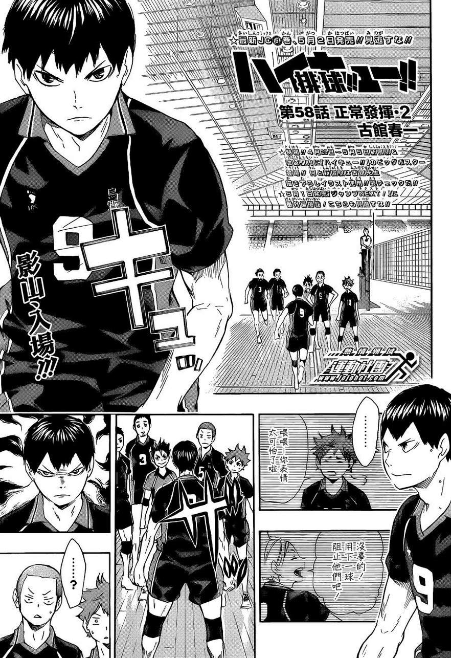 排球 第58话 第0页
