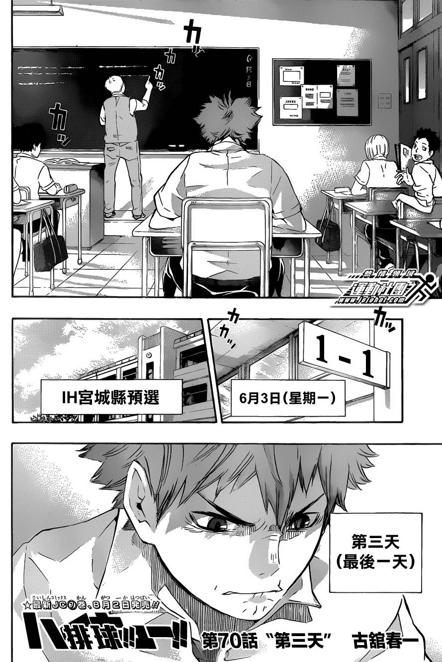 排球 第70话 第1页