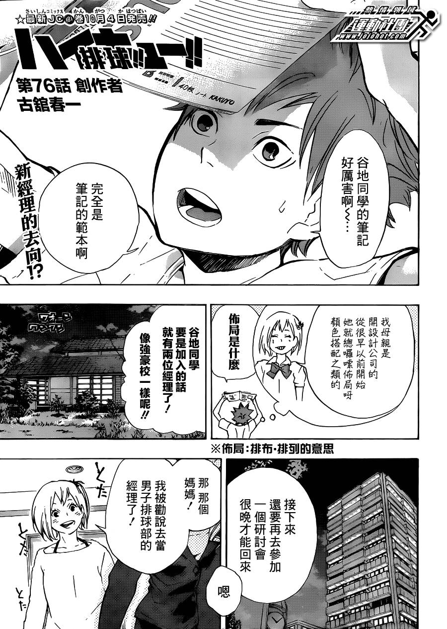 排球 第76话 第0页
