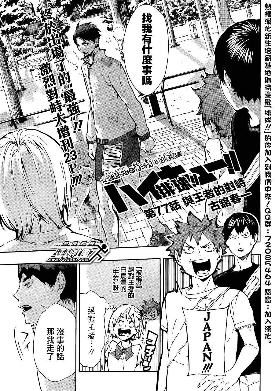 排球 第77话 第0页