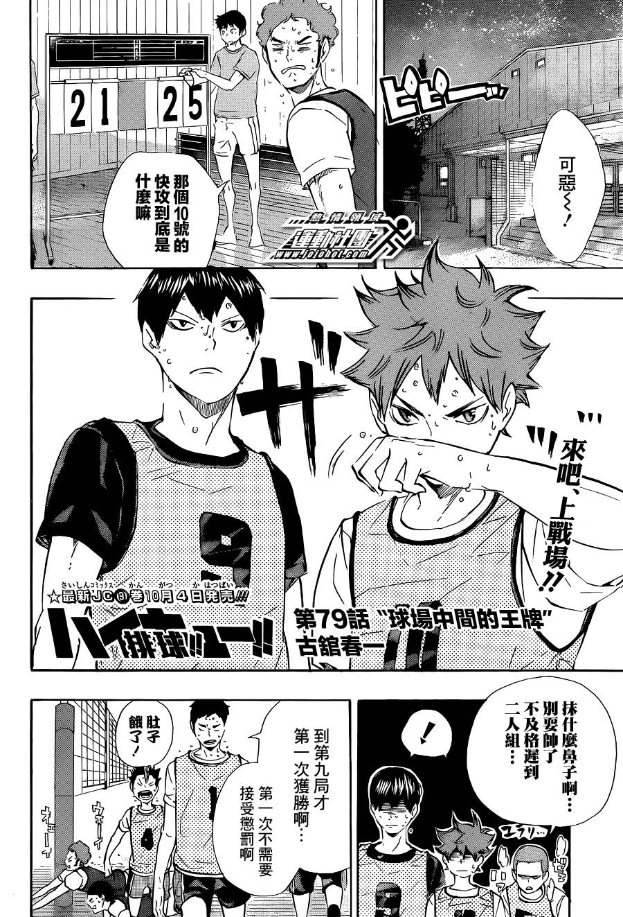 排球 第79话 第1页