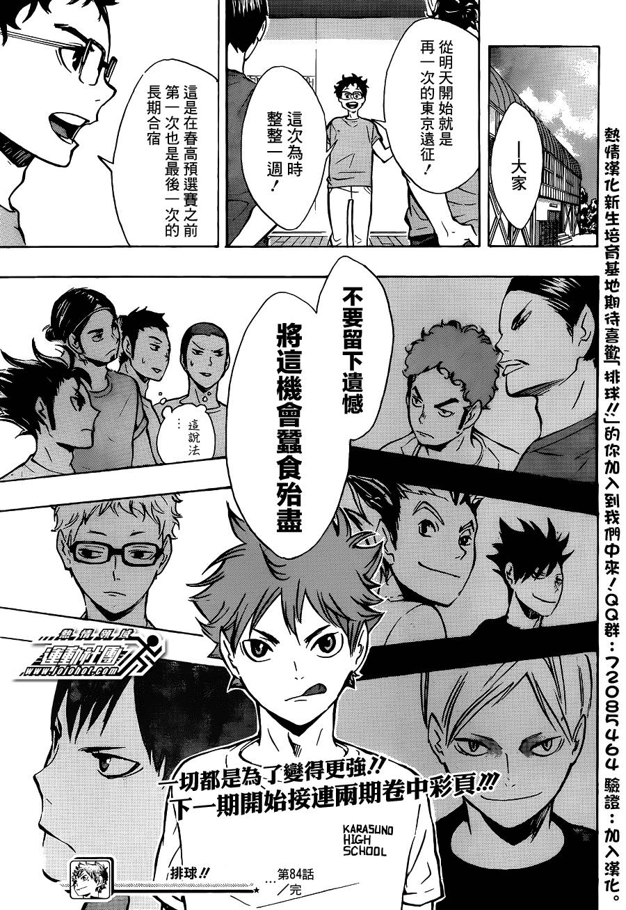 排球 第84话 第18页