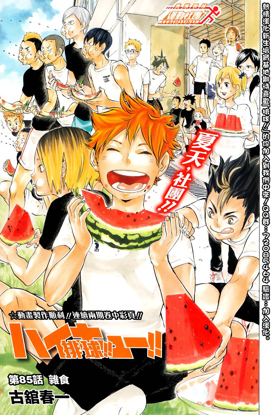 排球 第85话 第0页