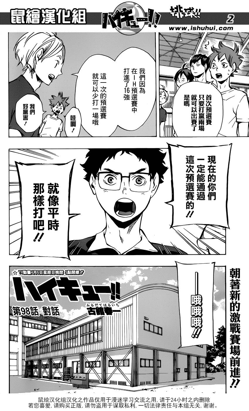 排球 第98话 第1页