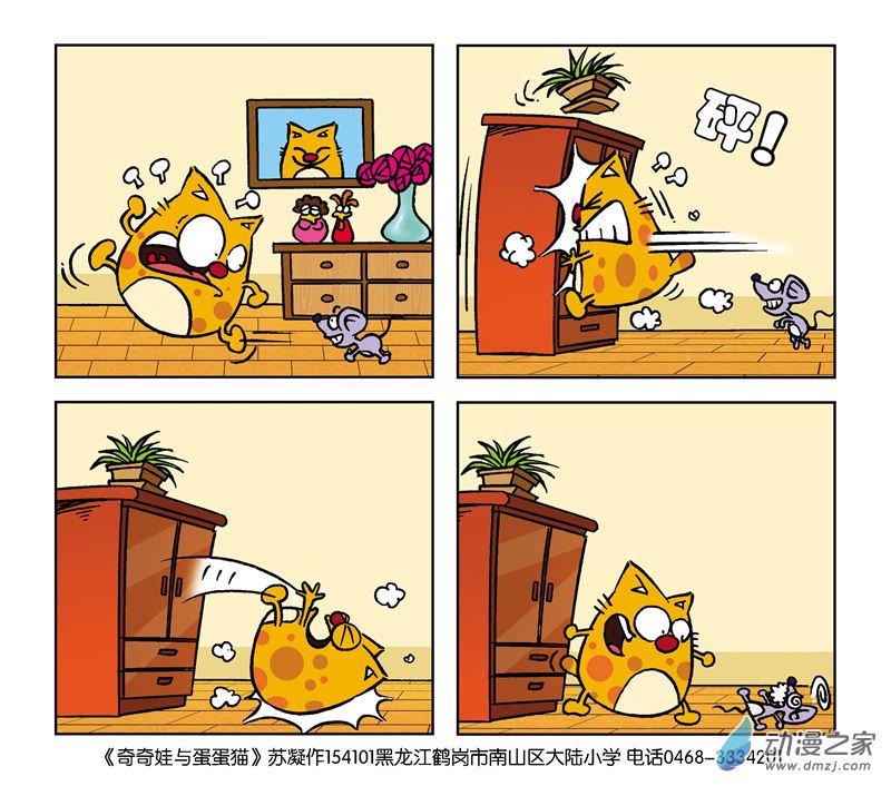 《奇奇娃与蛋蛋猫》1 我的宠物1话图