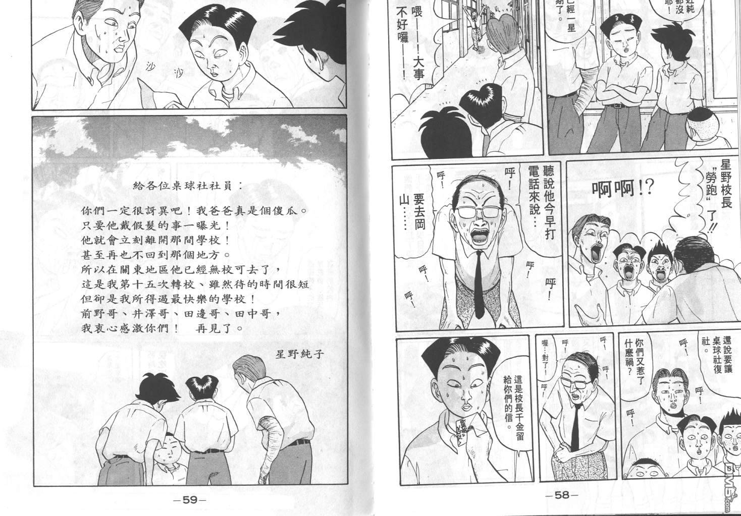 去吧，稻中乒团 第5卷 第27页