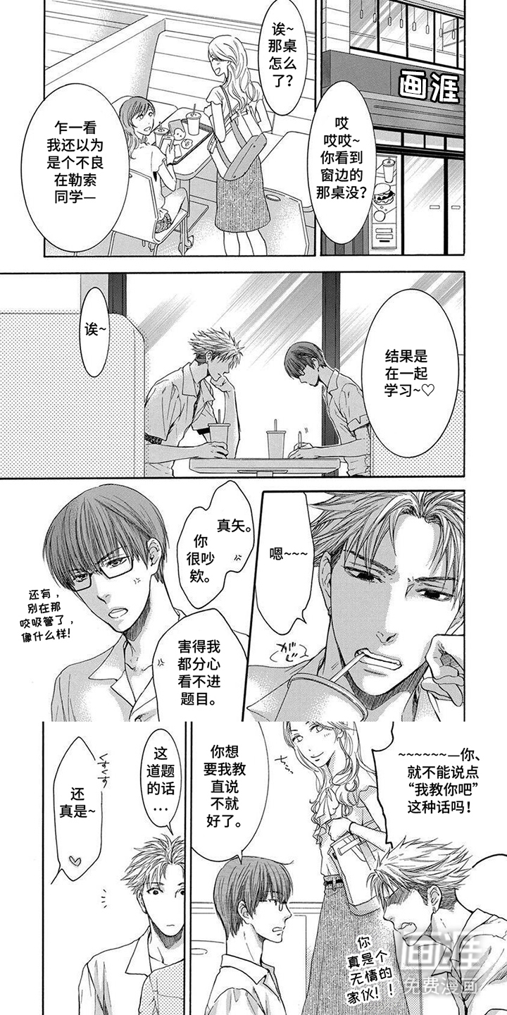 青涩偏差值第1话图