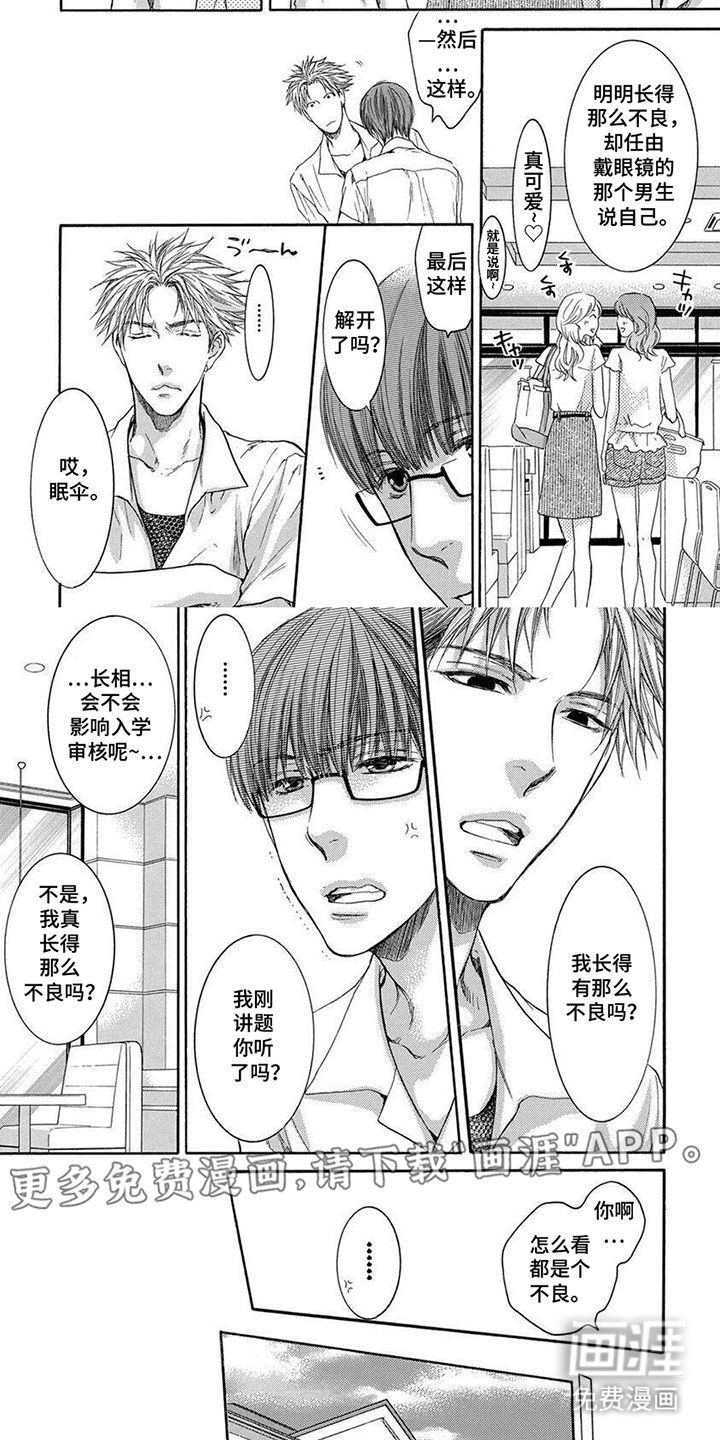 青涩偏差值第1话图