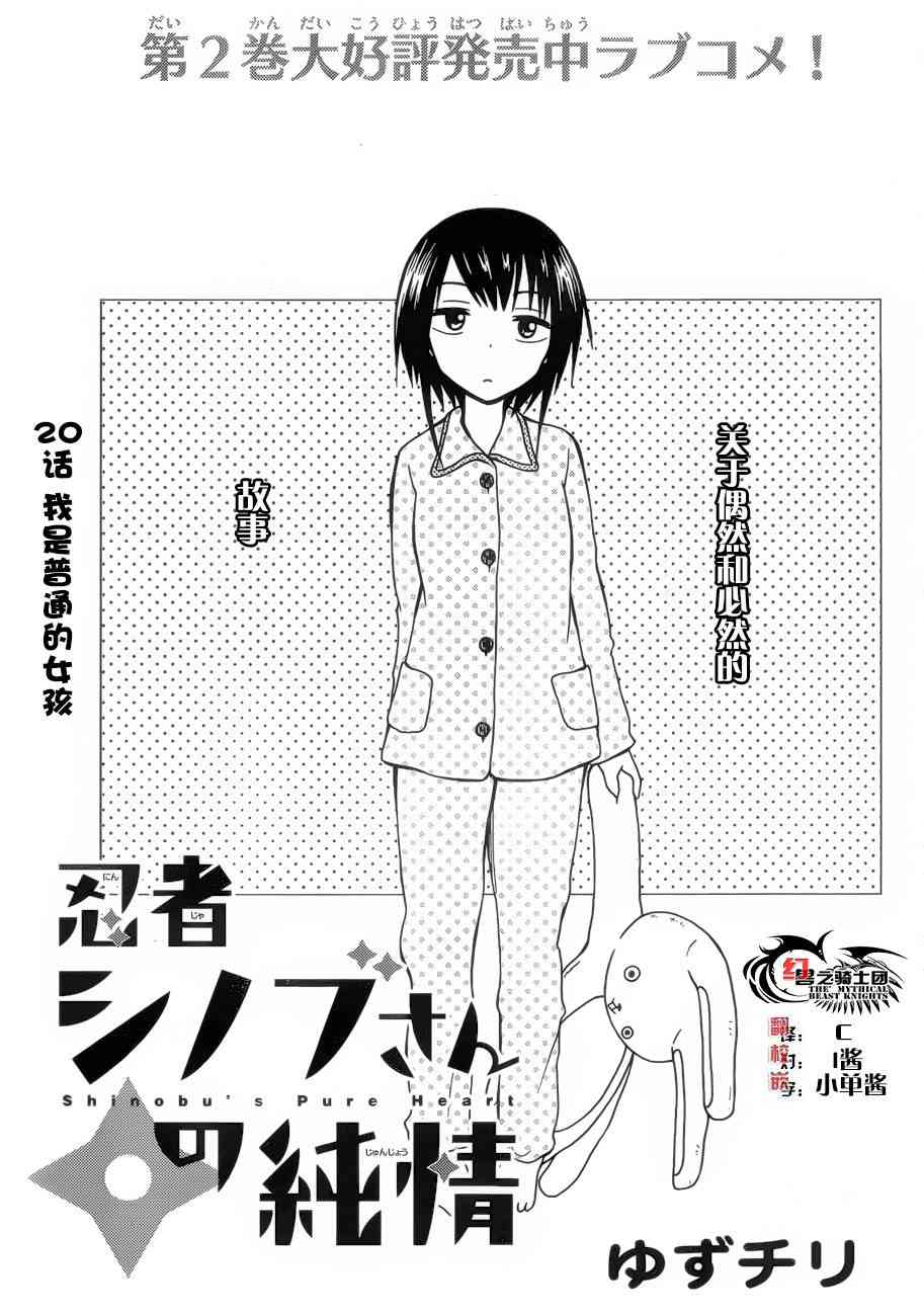 忍者忍同学的纯情20话图