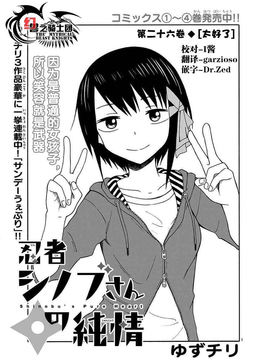 忍者忍同学的纯情27话图