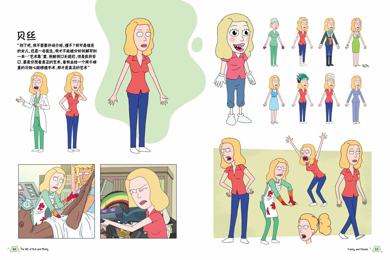 瑞克与莫蒂：动画设定集5话图