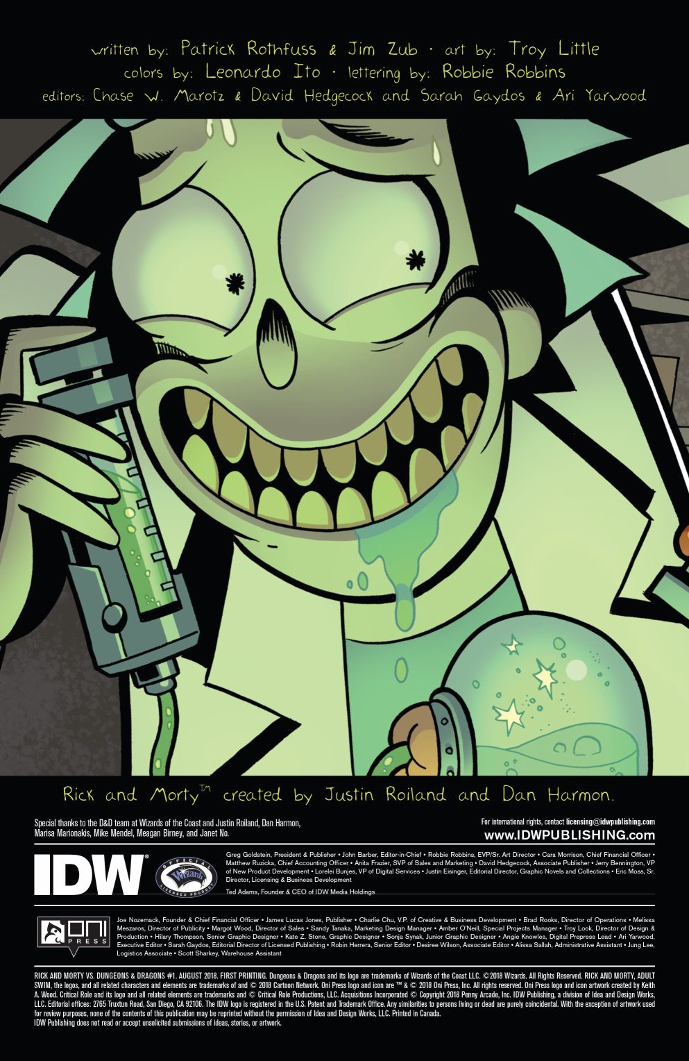 瑞克和莫蒂之龙与地下城1话图