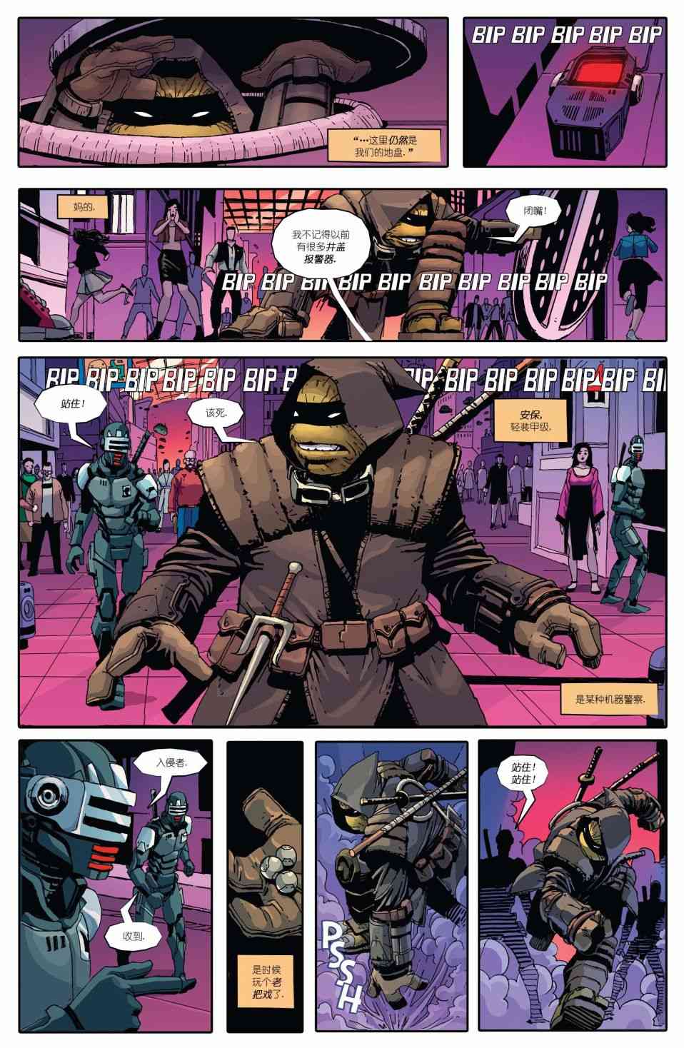 忍者神龟：最后的浪人 1卷 第12页