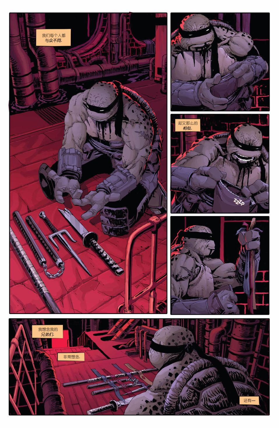 忍者神龟：最后的浪人 1卷 第35页