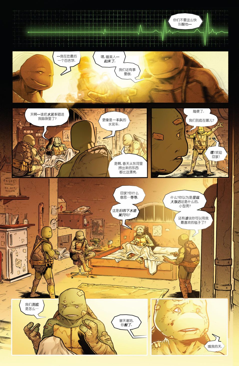 忍者神龟：最后的浪人 1卷 第38页