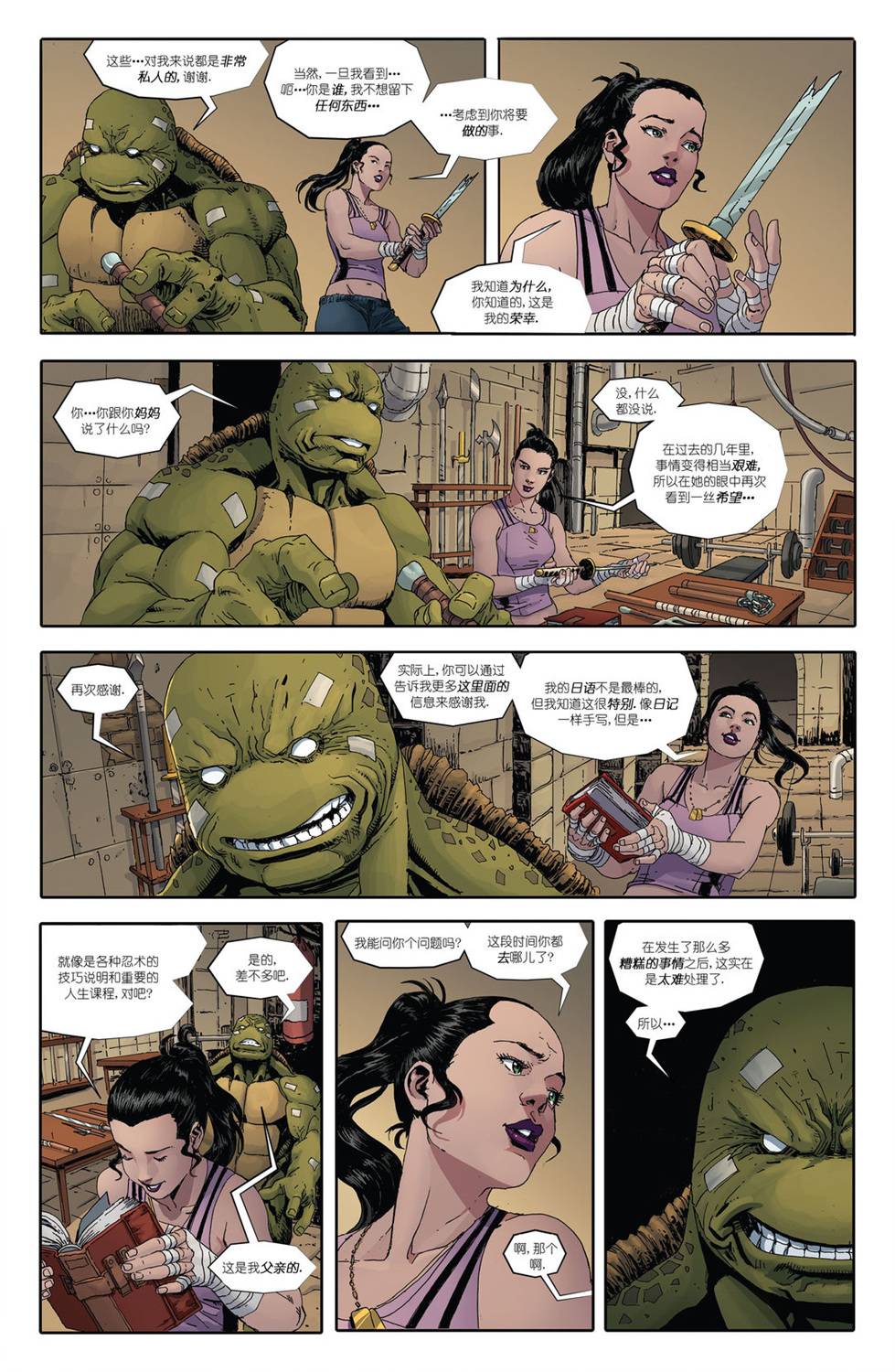 忍者神龟：最后的浪人 2卷 第34页