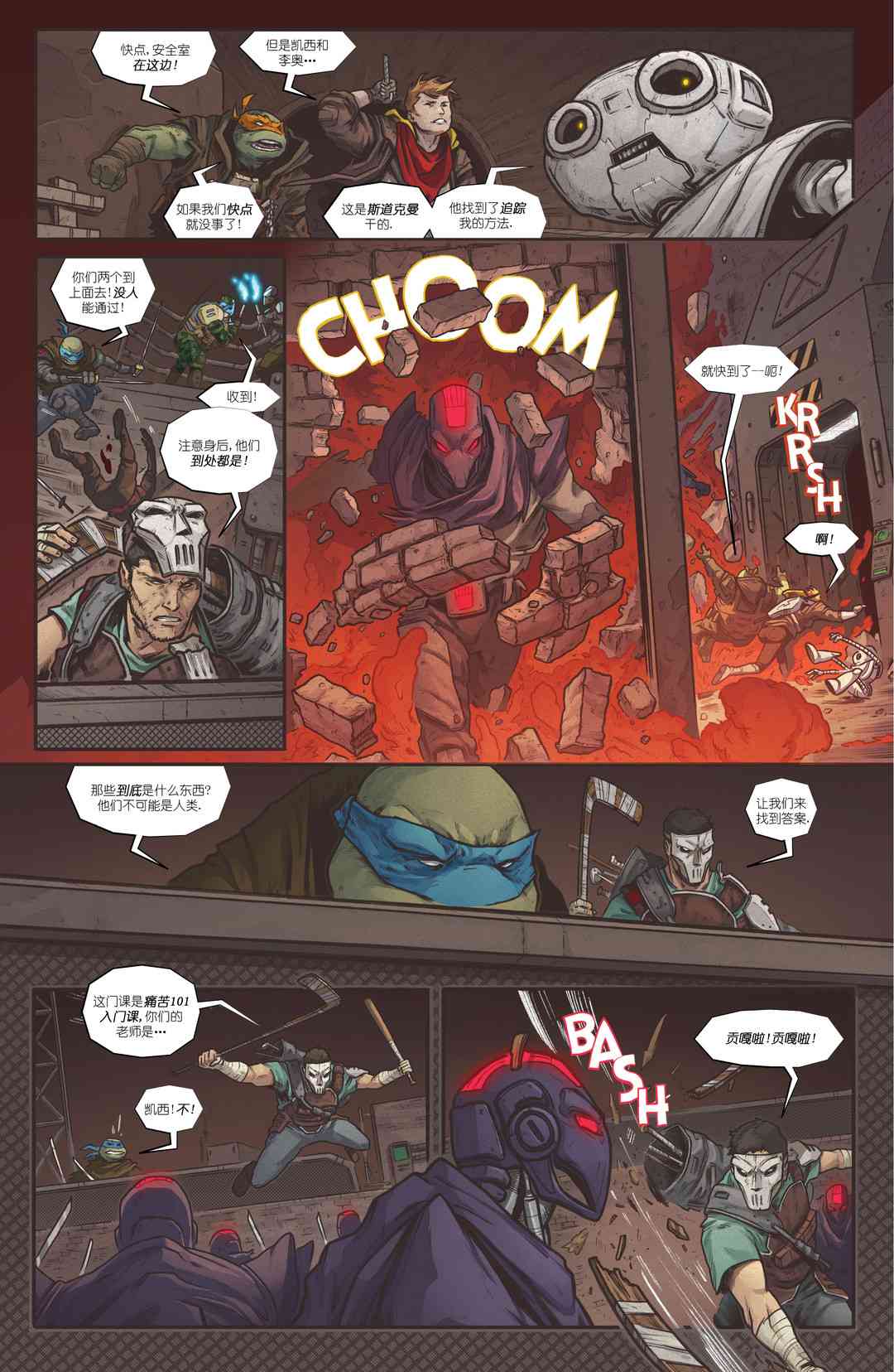 忍者神龟：最后的浪人 3卷 第19页