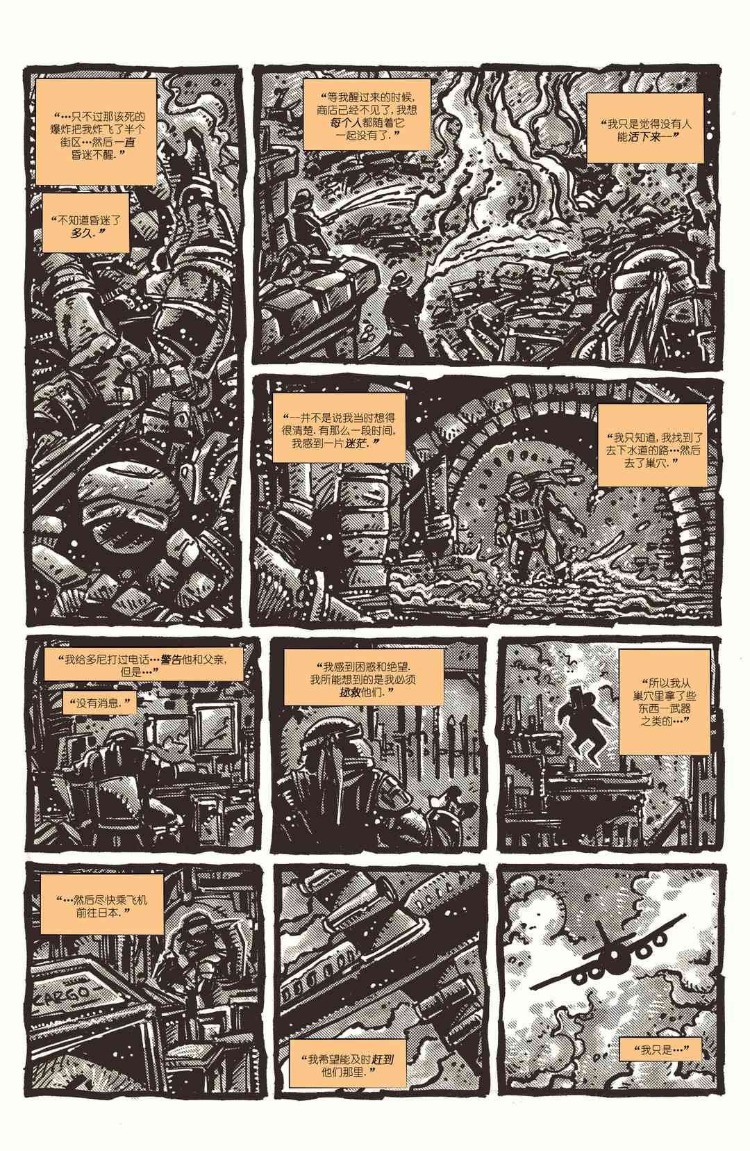 忍者神龟：最后的浪人 3卷 第32页