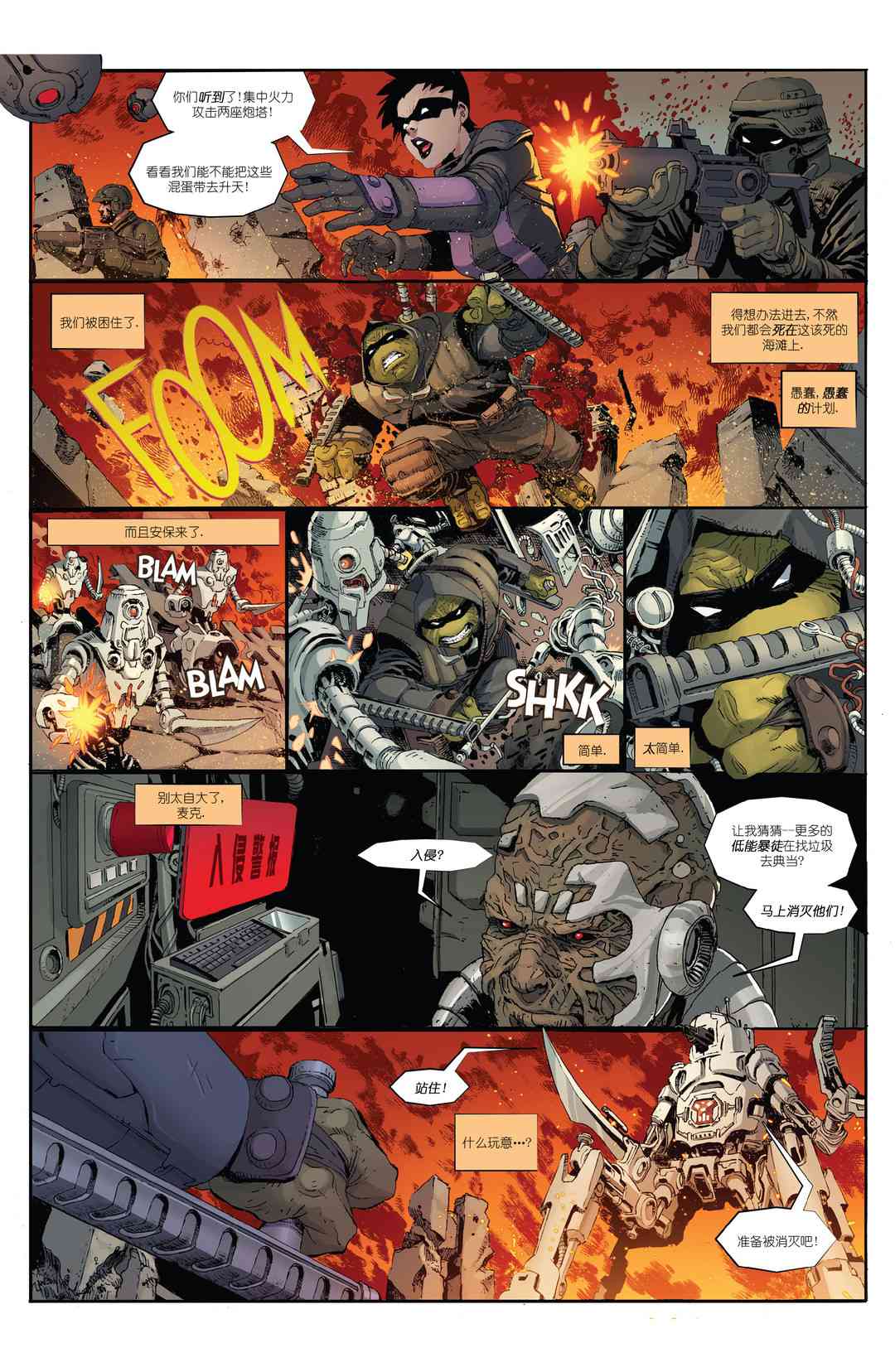 忍者神龟：最后的浪人 4卷 第4页