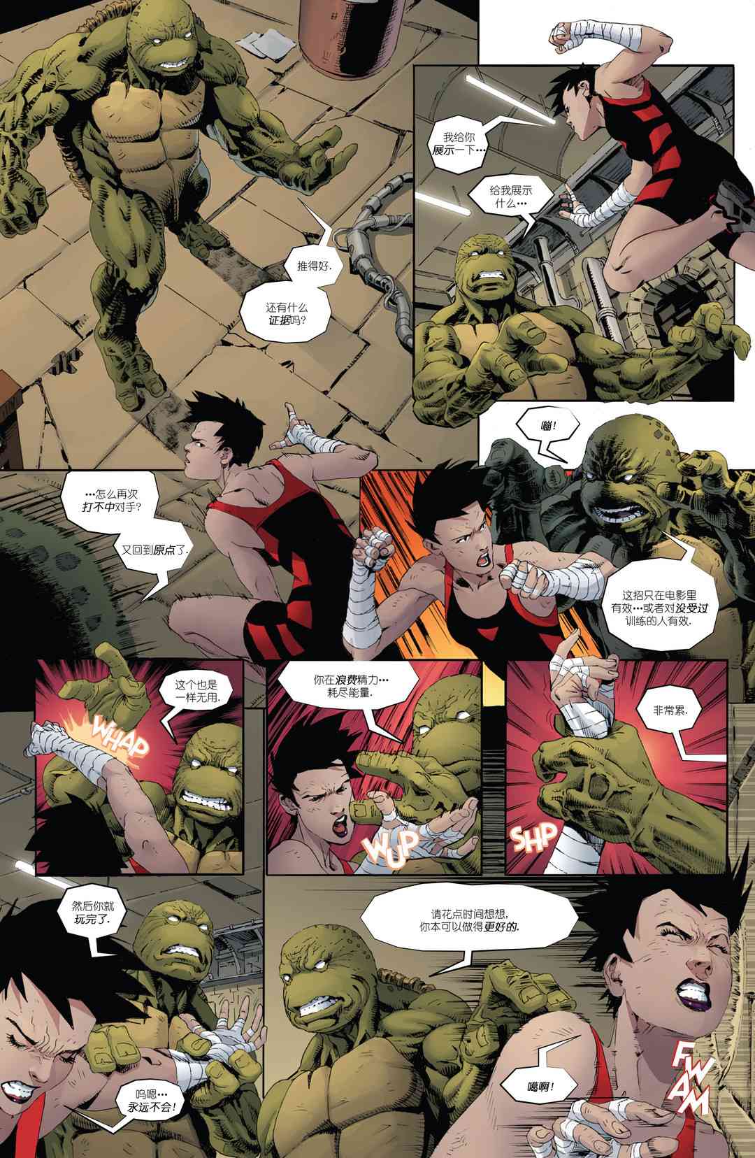 忍者神龟：最后的浪人 4卷 第9页