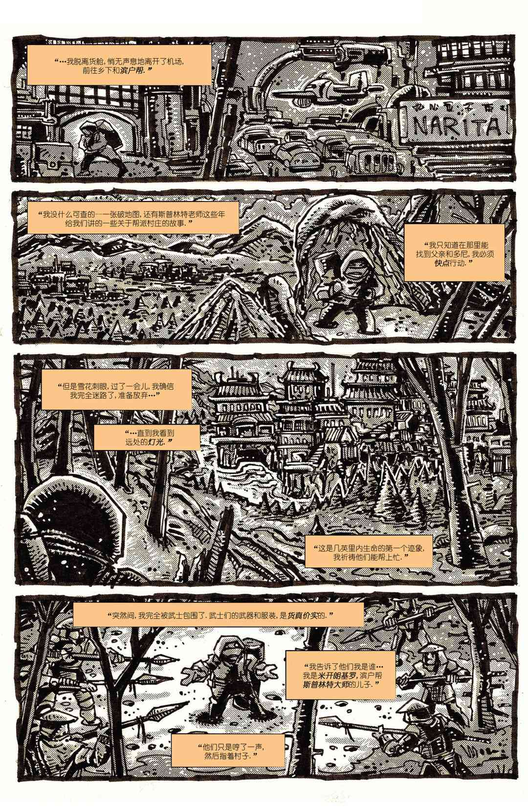 忍者神龟：最后的浪人 4卷 第12页