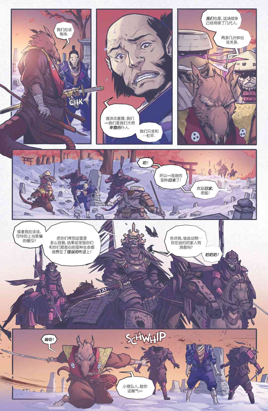 忍者神龟：最后的浪人 4卷 第16页