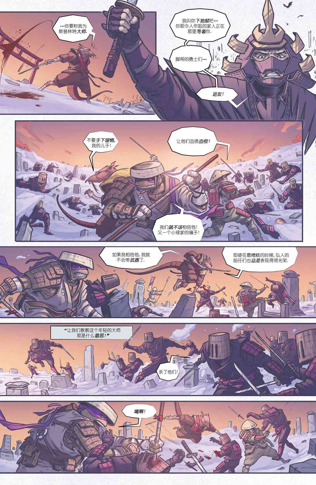 忍者神龟：最后的浪人 4卷 第17页