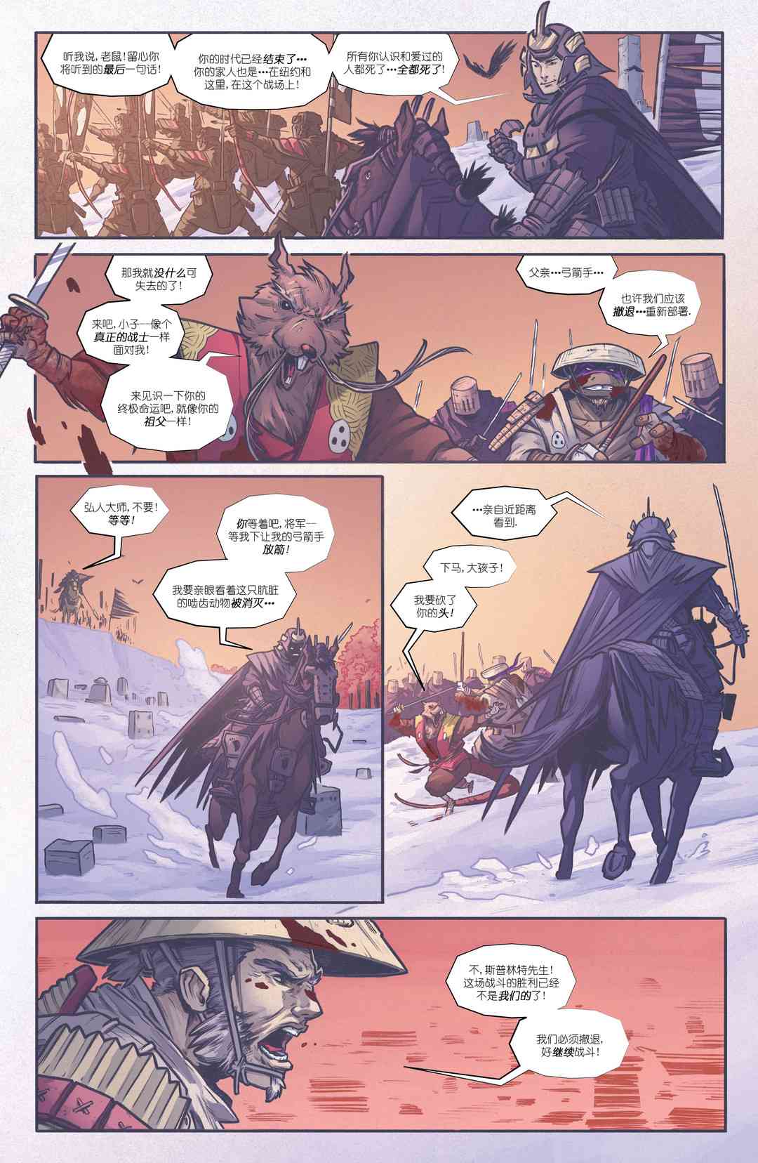 忍者神龟：最后的浪人 4卷 第20页