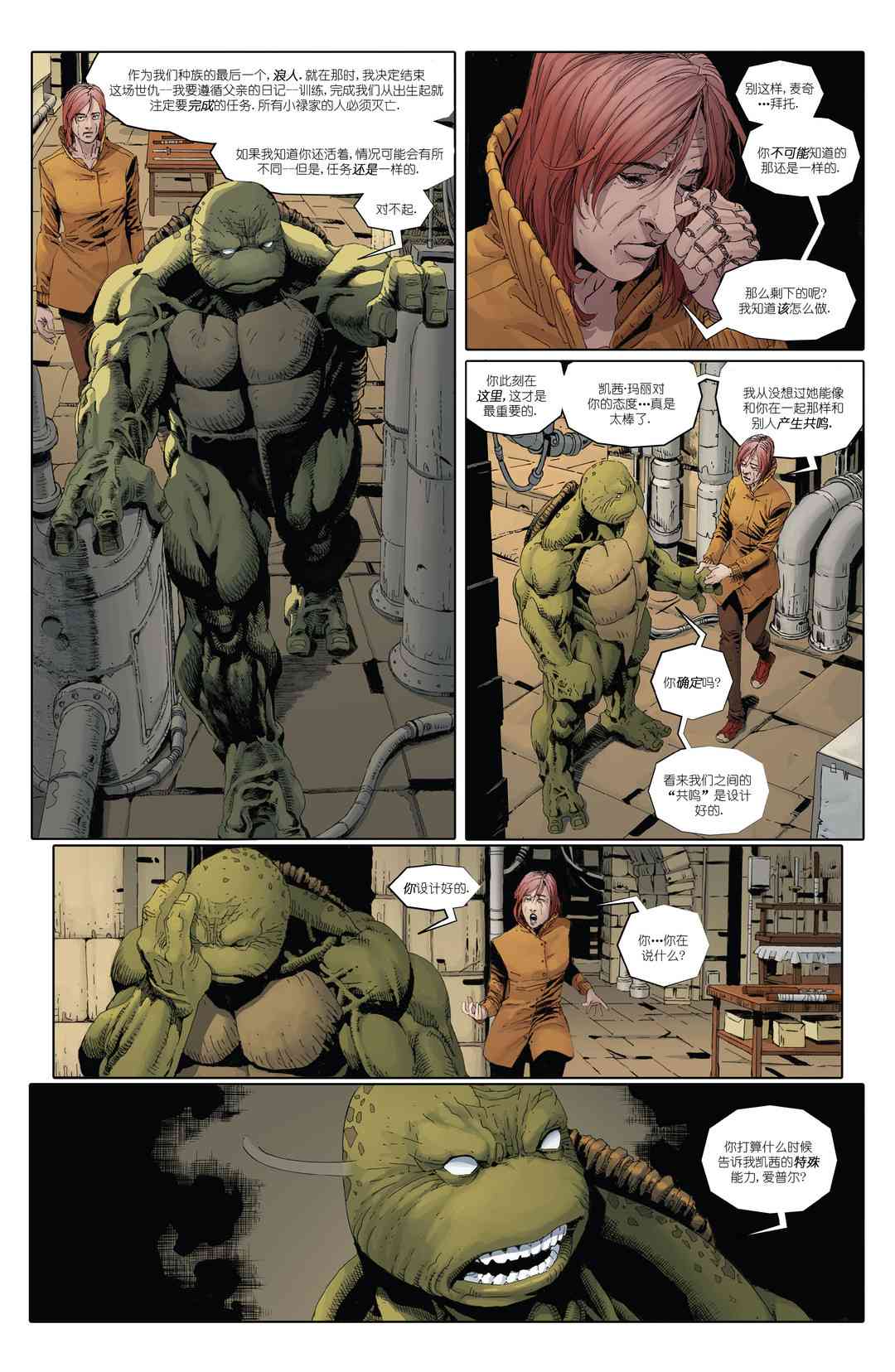 忍者神龟：最后的浪人 4卷 第26页