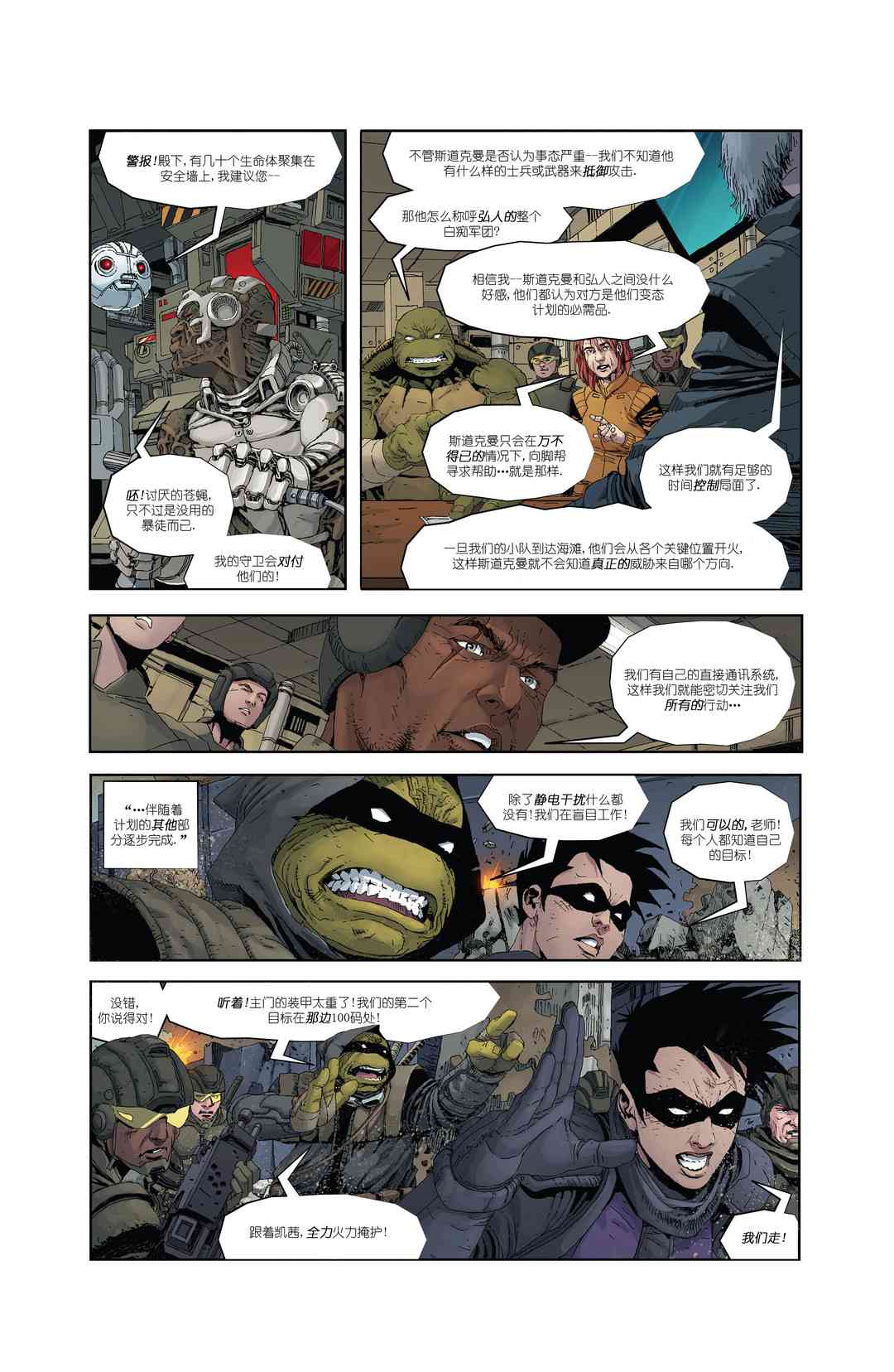 忍者神龟：最后的浪人 4卷 第29页