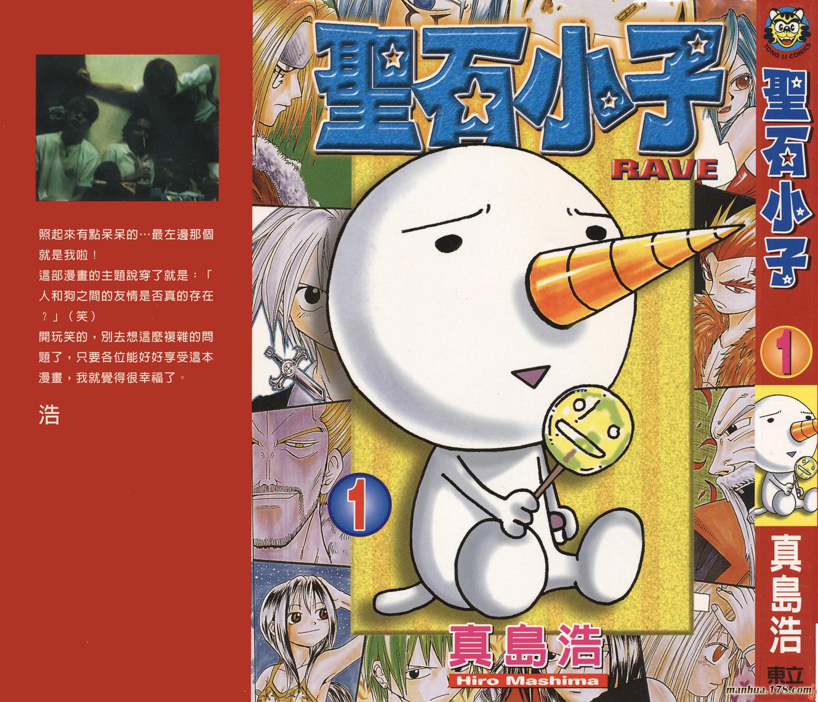 Rave圣石小子第1卷图