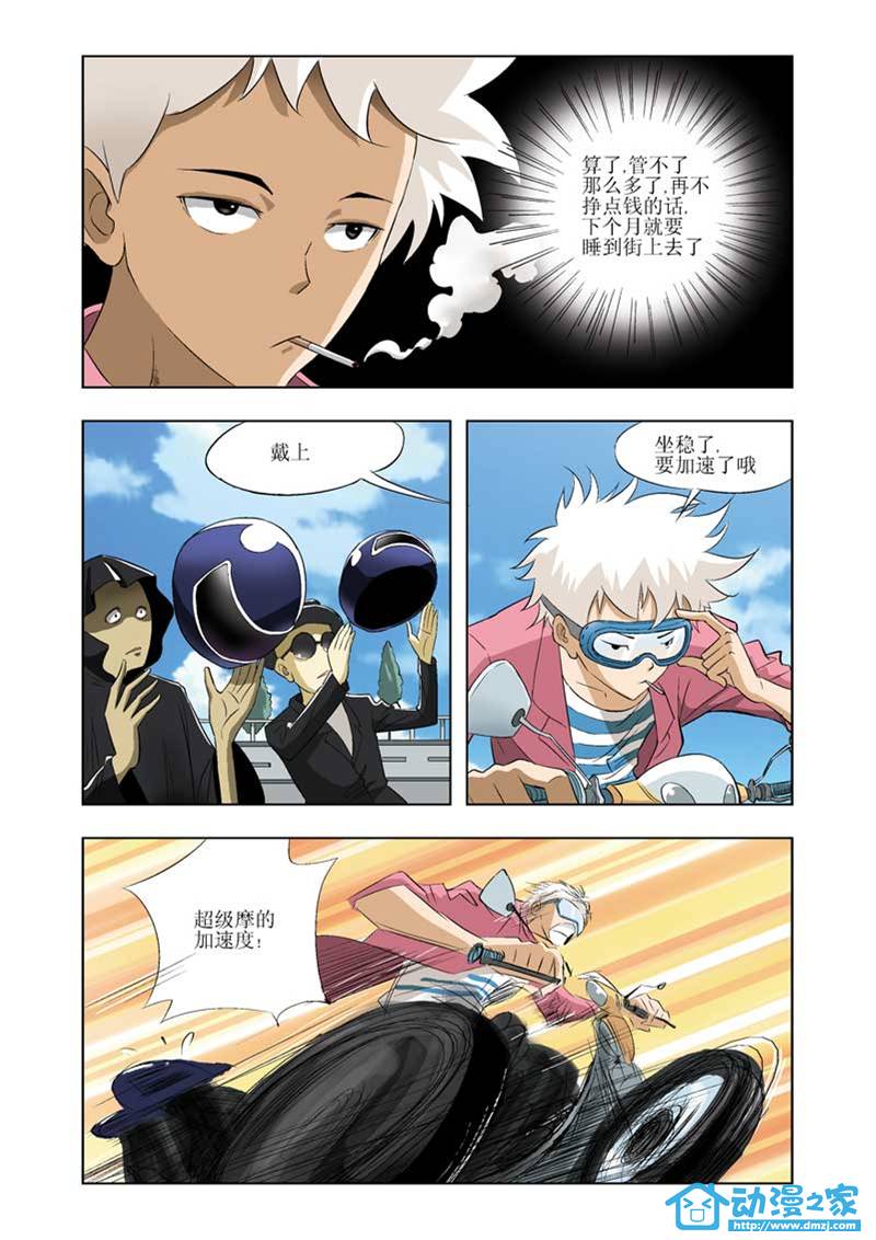 热血摩的 第1话 第8页