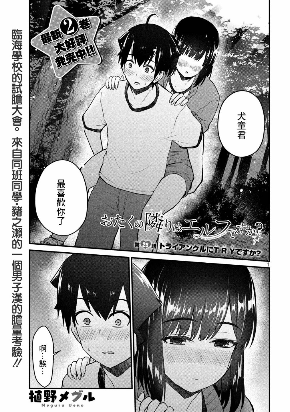 死宅的隔壁住着精灵？25话图