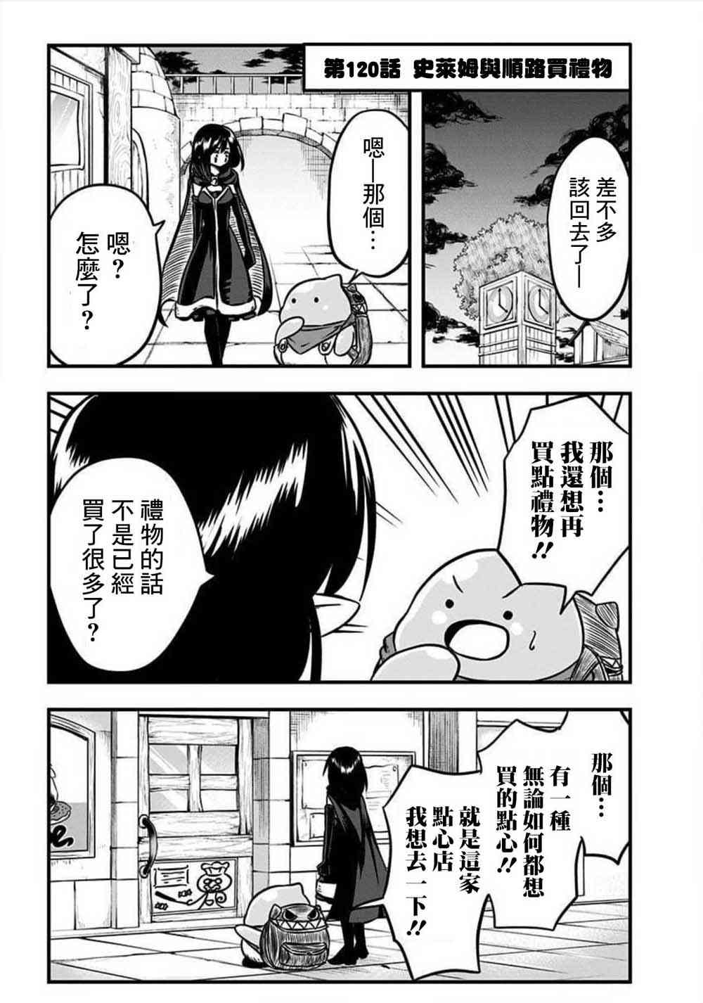 史莱姆也可以用吗？120话图