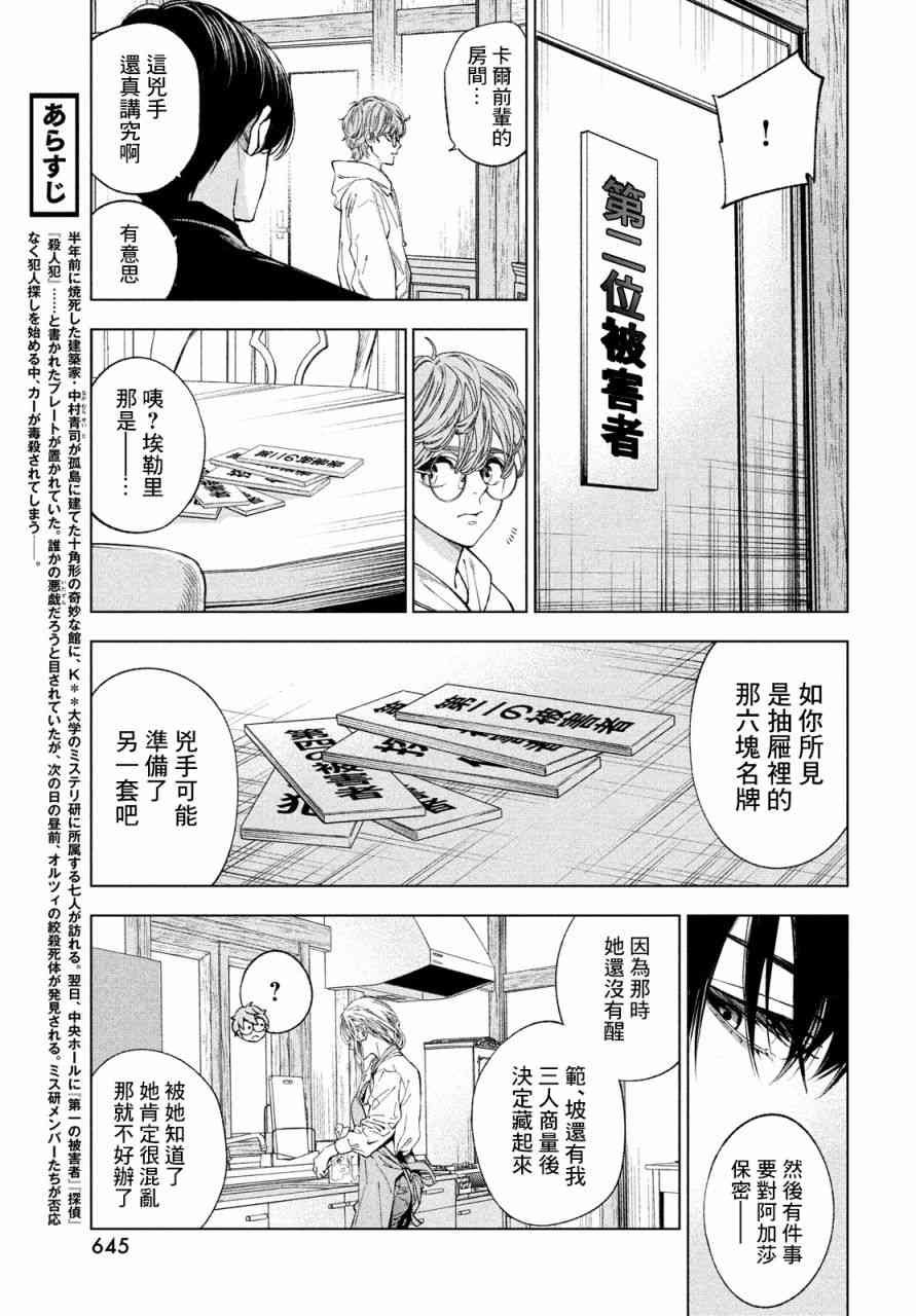 十角馆杀人事件 13话 第2页