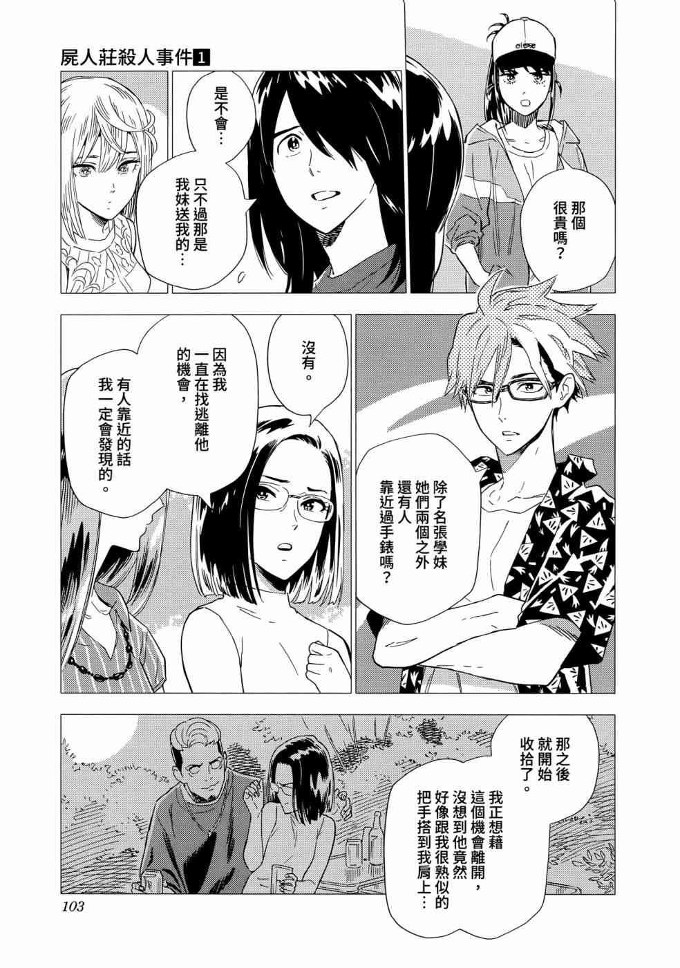 尸人庄杀人事件 1卷 第103页