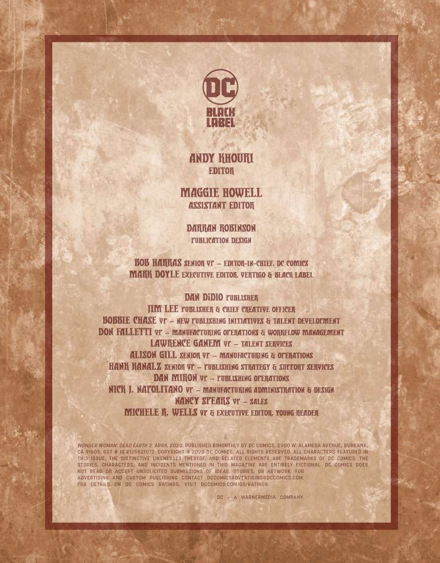 神奇女侠-死亡地球 2卷 第44页