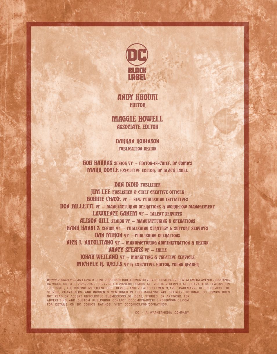 神奇女侠-死亡地球 3卷 第46页