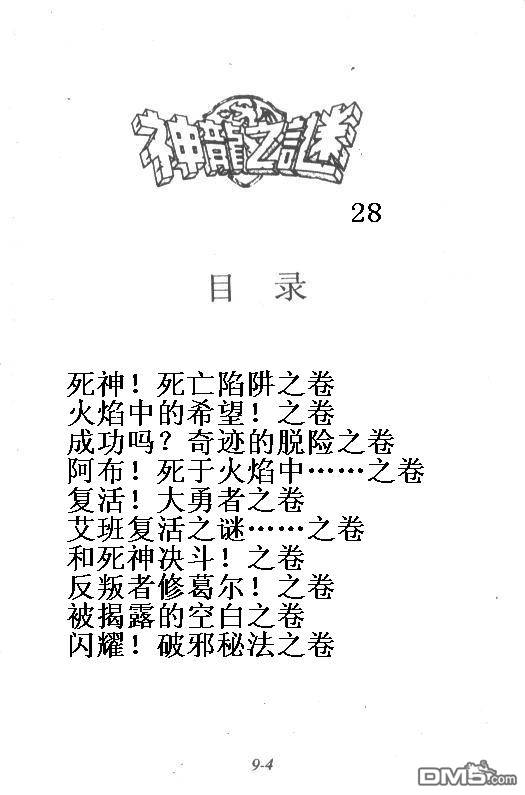 神龙之迷第28卷图