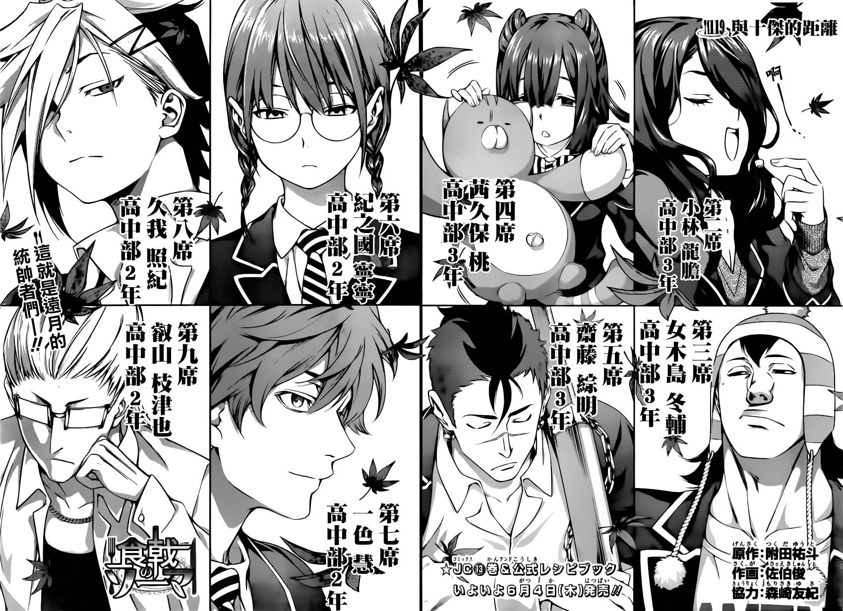 食戟之灵 第119话 第1页