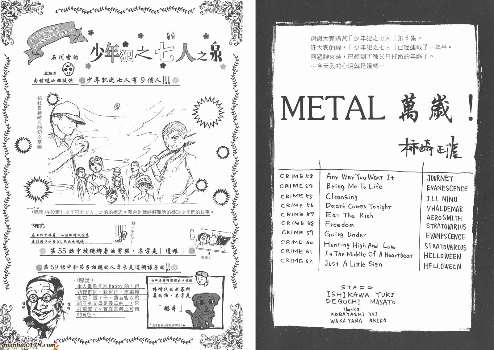 少年犯之七人第6卷图