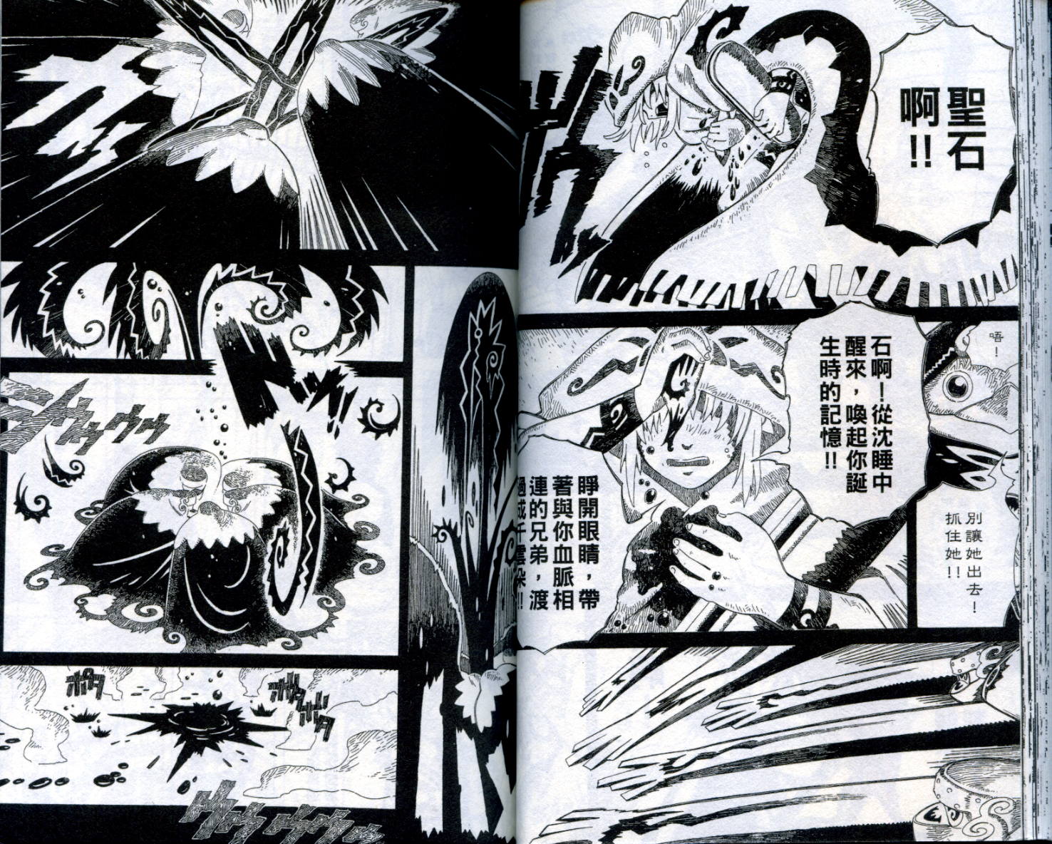 圣石战士全1卷图