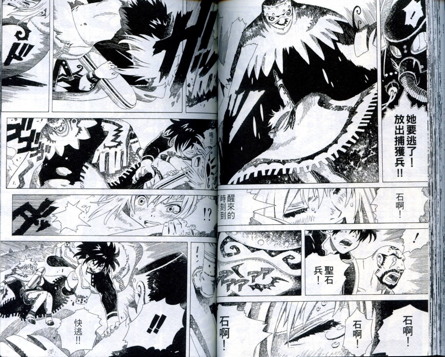 圣石战士全1卷图