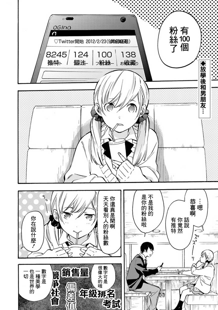 数字男子X恋爱女子全1话图