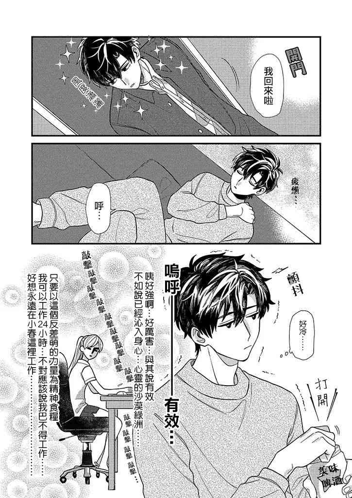 太喜欢男朋友的我今天也要全力生活!!!1话图