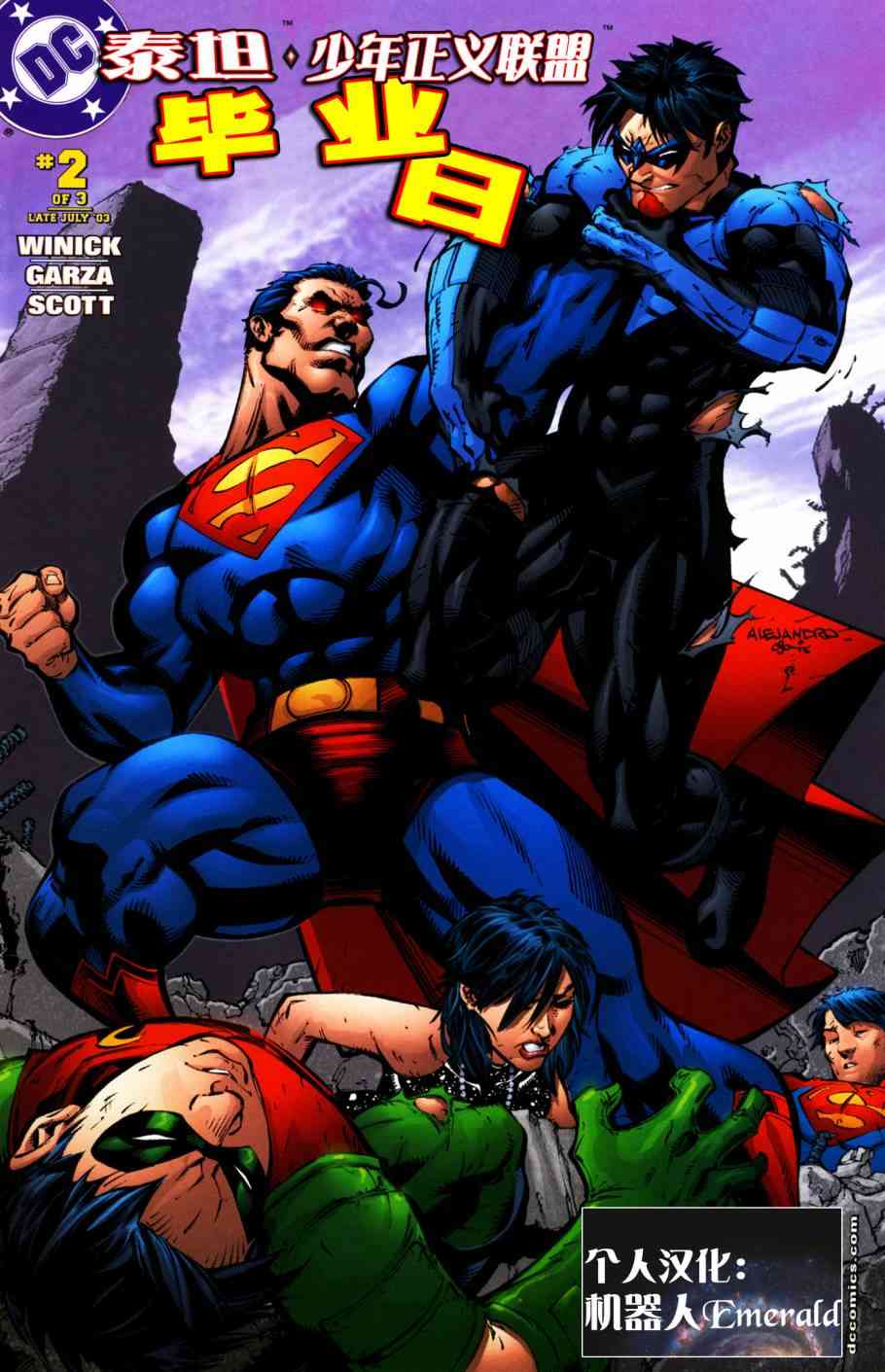 泰坦与少年正义联盟-毕业日2卷图