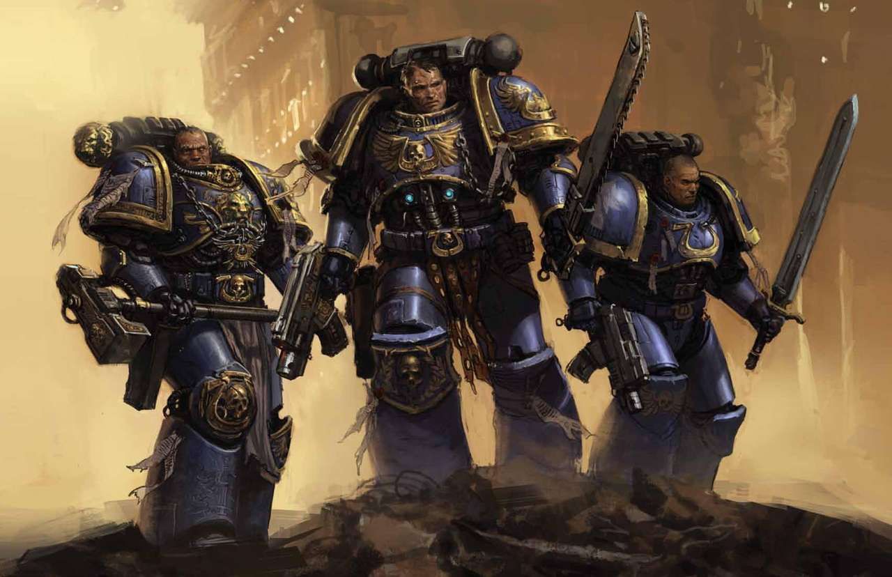 The Art Of Warhammer 40000 Space Marine 1卷 第3页