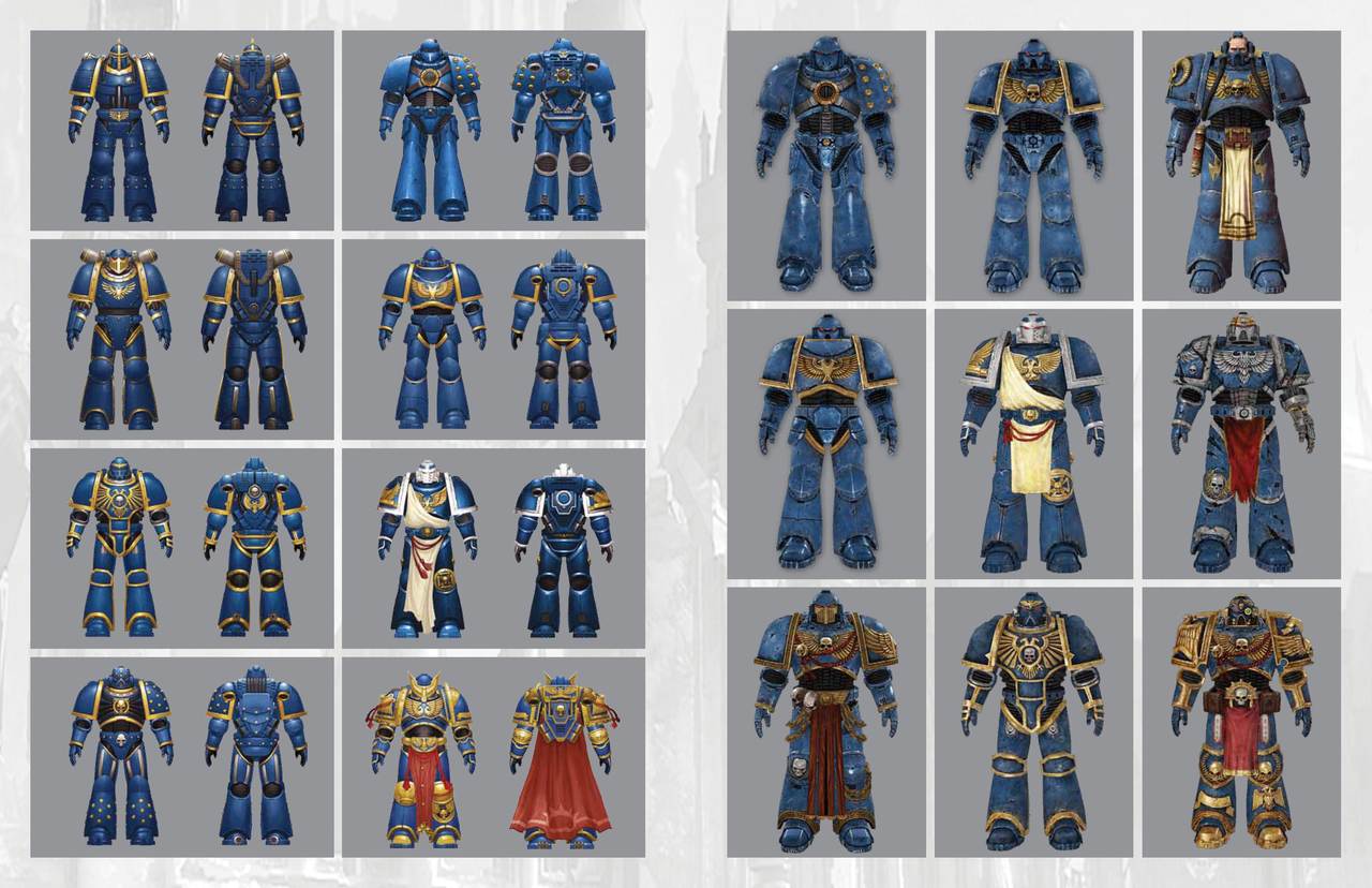 The Art Of Warhammer 40000 Space Marine 1卷 第5页